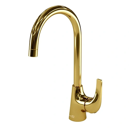 Смеситель для кухни WasserKRAFT Sauer 7107 золото Смеситель для кухни WasserKRAFT Sauer 7107 золото