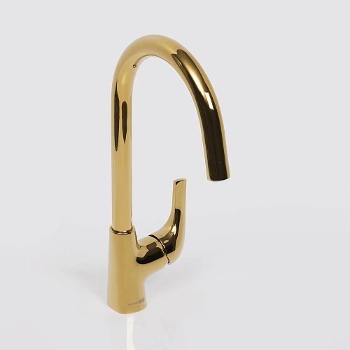 Смеситель для кухни WasserKRAFT Sauer 7107 золото Смеситель для кухни WasserKRAFT Sauer 7107 золото