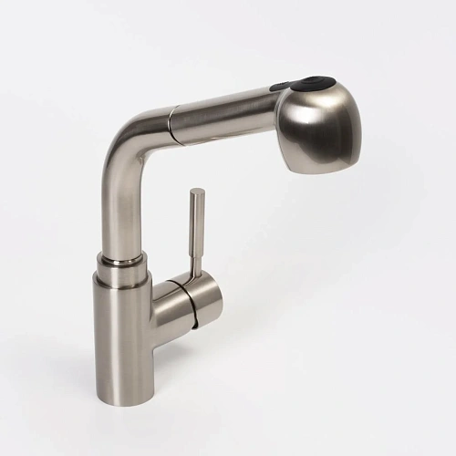 Смеситель для кухни WasserKRAFT Wern 4266 с выдвижной лейкой никель Смеситель для кухни WasserKRAFT Wern 4266 с выдвижной лейкой никель