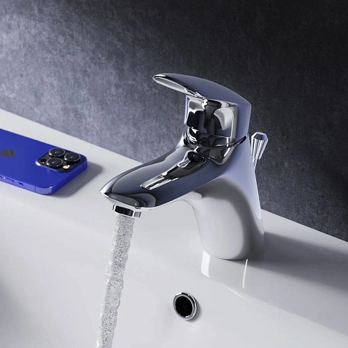 Смеситель для раковины AM.PM Bliss L F5382132 хром Смеситель для раковины AM.PM Bliss L F5382132 хром