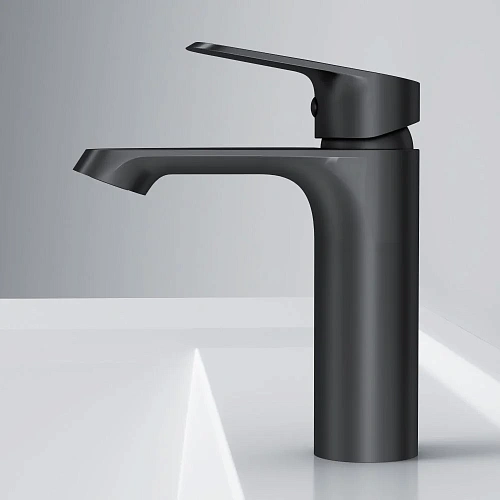 Смеситель для раковины AM.PM Func F8F02122 черный Смеситель для раковины AM.PM Func F8F02122 черный