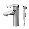 Смеситель для раковины AM.PM Gem F90A03000 с гигиеническим душем, хром Смеситель для раковины AM.PM Gem F90A03000 с гигиеническим душем, хром