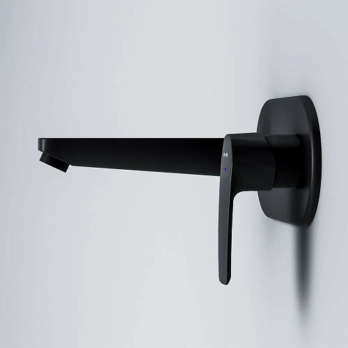 Смеситель для раковины AM.PM Gem F90A72222 встраиваемый, черный Смеситель для раковины AM.PM Gem F90A72222 встраиваемый, черный