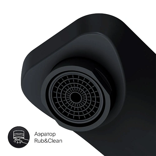 Смеситель для раковины AM.PM Gem F90A72222 встраиваемый, черный Смеситель для раковины AM.PM Gem F90A72222 встраиваемый, черный