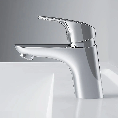 Смеситель для раковины AM.PM Like F8002116 излив 105 мм, хром Смеситель для раковины AM.PM Like F8002116 излив 105 мм, хром