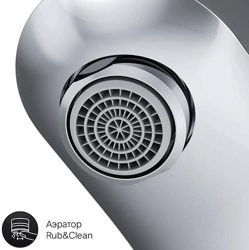 Смеситель для раковины AM.PM Like F8002116 излив 105 мм, хром Смеситель для раковины AM.PM Like F8002116 излив 105 мм, хром