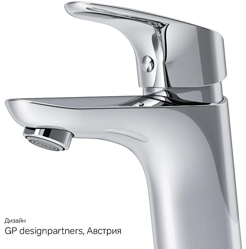 Смеситель для раковины AM.PM Like F8002116 излив 105 мм, хром Смеситель для раковины AM.PM Like F8002116 излив 105 мм, хром