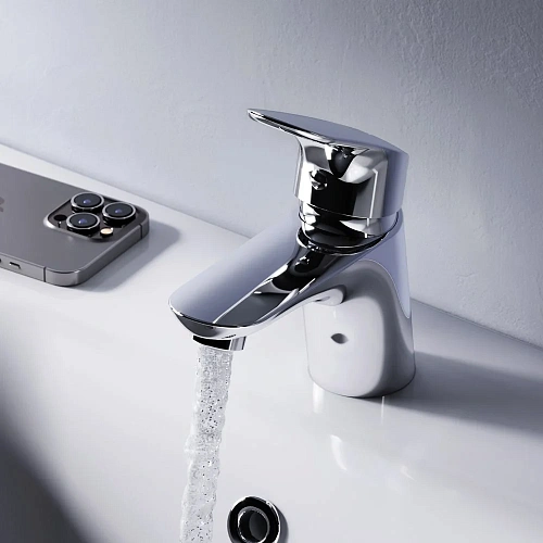 Смеситель для раковины AM.PM Like F8002116 излив 105 мм, хром Смеситель для раковины AM.PM Like F8002116 излив 105 мм, хром