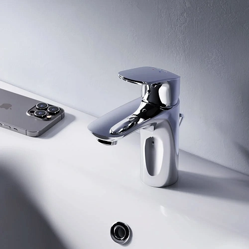 Смеситель для раковины AM.PM Like F8092116 с донным клапаном, хром Смеситель для раковины AM.PM Like F8092116 с донным клапаном, хром