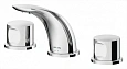Смеситель для раковины AM.PM Sensation F3008000 трехсекционный встраиваемый, хром Смеситель для раковины AM.PM Sensation F3008000 трехсекционный встраиваемый, хром