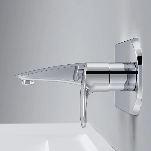 Смеситель для раковины AM.PM Sensation F3072200 с внутренней частью Смеситель для раковины AM.PM Sensation F3072200 с внутренней частью