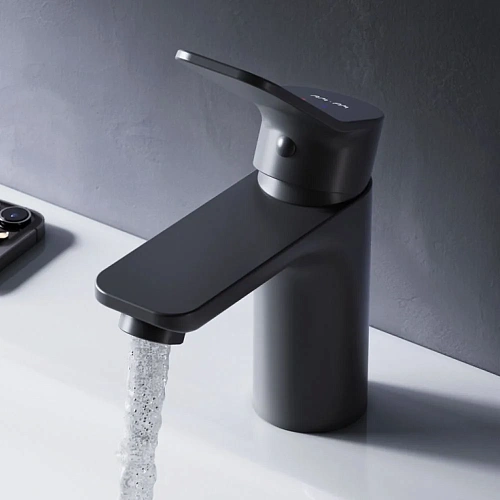 Смеситель для раковины AM.PM X-Joy F85A02122 черный Смеситель для раковины AM.PM X-Joy F85A02122 черный