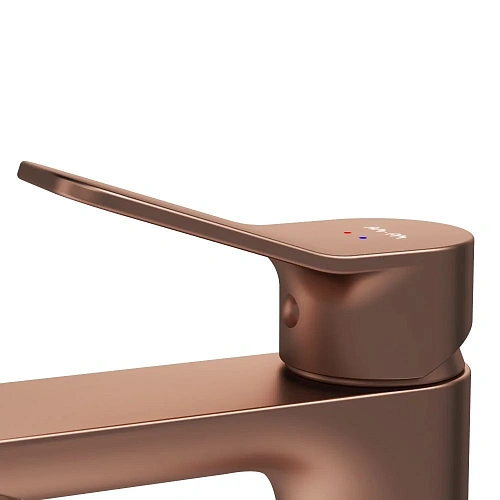 Смеситель для раковины AM.PM X-Joy F85A02144 розовое золото Смеситель для раковины AM.PM X-Joy F85A02144 розовое золото