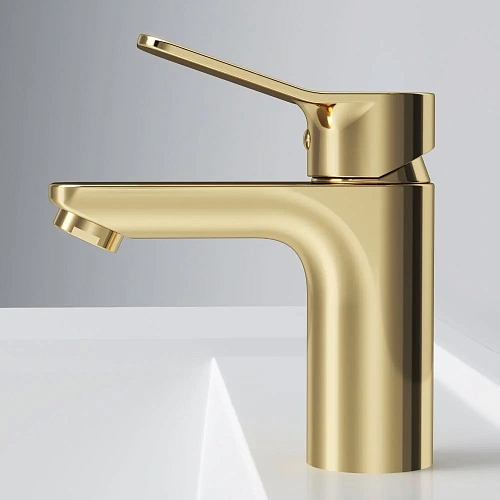 Смеситель для раковины AM.PM X-Joy F85A02199 золото Смеситель для раковины AM.PM X-Joy F85A02199 золото