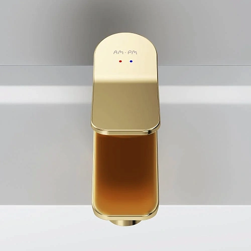 Смеситель для раковины AM.PM X-Joy F85A02199 золото Смеситель для раковины AM.PM X-Joy F85A02199 золото