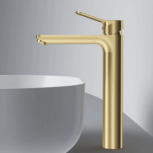 Смеситель для раковины AM.PM X-Joy F85A92099, высокий, золото Смеситель для раковины AM.PM X-Joy F85A92099, высокий, золото