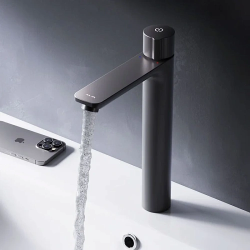 Смеситель для раковины AM.PM X-Joy F85A92522 высокий, черный Смеситель для раковины AM.PM X-Joy F85A92522 высокий, черный