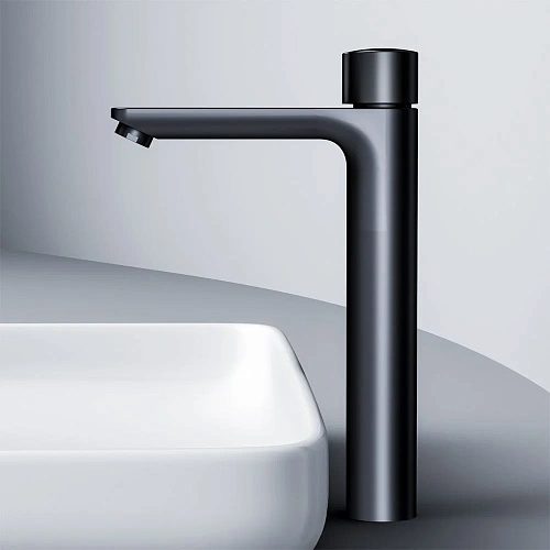 Смеситель для раковины AM.PM X-Joy F85A92522 высокий, черный Смеситель для раковины AM.PM X-Joy F85A92522 высокий, черный