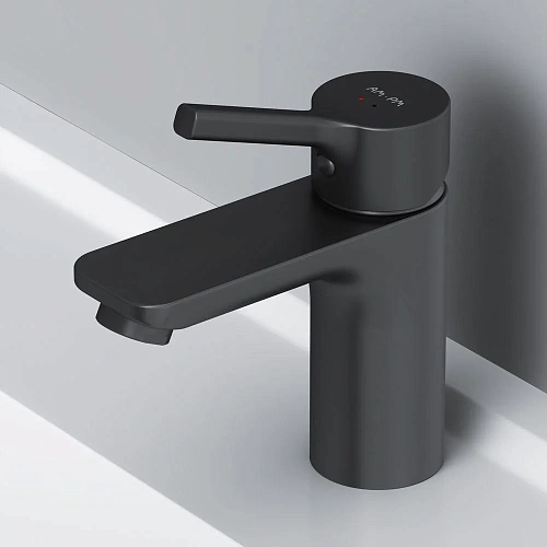Смеситель для раковины AM.PM X-Joy S F85B02122 черный матовый Смеситель для раковины AM.PM X-Joy S F85B02122 черный матовый