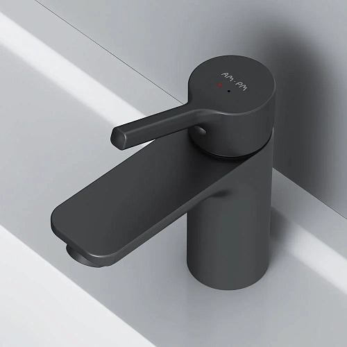 Смеситель для раковины AM.PM X-Joy S F85B02122 черный матовый Смеситель для раковины AM.PM X-Joy S F85B02122 черный матовый