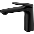 Смеситель для раковины AQUAme Imola AQM6710MB без донного клапана, Черный матовый Смеситель для раковины AQUAme Imola AQM6710MB без донного клапана, Черный матовый