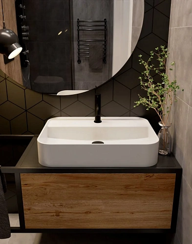 Смеситель для раковины AQUAme Siena AQM 6210MB 82мм, Черный матовый AQM6210MB Смеситель для раковины AQUAme Siena AQM 6210MB 82мм, Черный матовый AQM6210MB