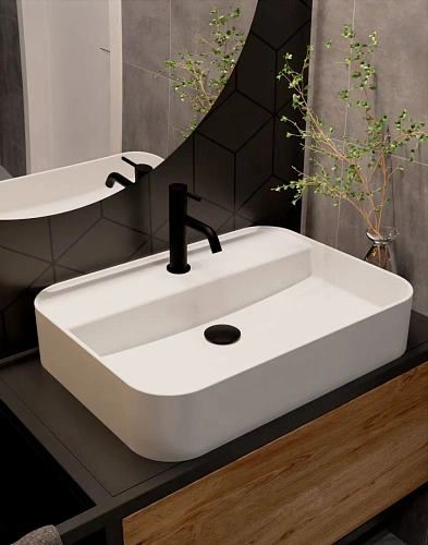 Смеситель для раковины AQUAme Siena AQM 6210MB 82мм, Черный матовый AQM6210MB Смеситель для раковины AQUAme Siena AQM 6210MB 82мм, Черный матовый AQM6210MB