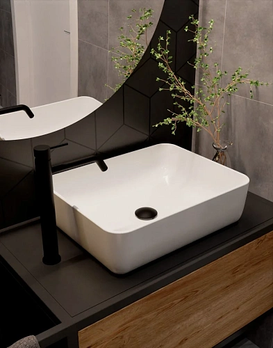 Смеситель для раковины AQUAme Siena AQM 6214MB 210мм, Черный матовый AQM6214MB Смеситель для раковины AQUAme Siena AQM 6214MB 210мм, Черный матовый AQM6214MB