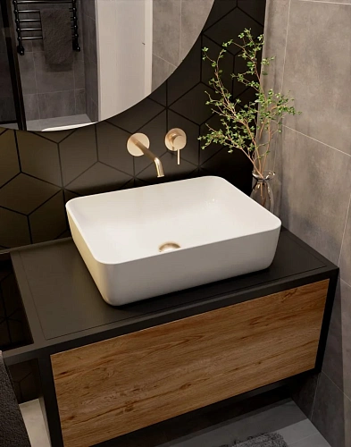 Смеситель для раковины AQUAme Siena AQM 6215BG на 2 отв. 180мм, внутр монтаж в компл, Brushed gold AQM6215BG Смеситель для раковины AQUAme Siena AQM 6215BG на 2 отв. 180мм, внутр монтаж в компл, Brushed gold AQM6215BG