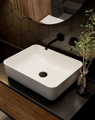 Смеситель для раковины AQUAme Siena AQM 6215MB на 2 отв. 180мм, внутр монтаж в компл, Черный матовый AQM6215MB Смеситель для раковины AQUAme Siena AQM 6215MB на 2 отв. 180мм, внутр монтаж в компл, Черный матовый AQM6215MB