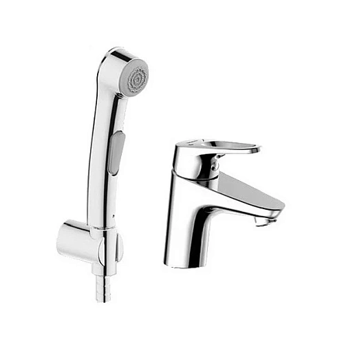 Смеситель для раковины Bravat Drop F148162C-1 с Гигиенический душем Смеситель для раковины Bravat Drop F148162C-1 с Гигиенический душем