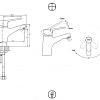 Смеситель для раковины Bravat Eco F1111147BM Смеситель для раковины Bravat Eco F1111147BM