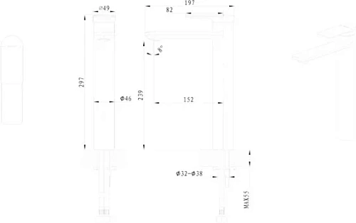 Смеситель для раковины Bravat Eddie F1369402CP-A-RUS Смеситель для раковины Bravat Eddie F1369402CP-A-RUS
