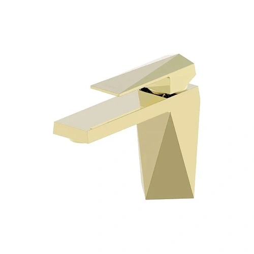 Смеситель для раковины Bravat Iceberg F176110G цвет золото Смеситель для раковины Bravat Iceberg F176110G цвет золото