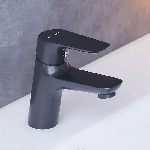 Смеситель для раковины Damixa RedBlu Origin Bit 770210300 черный Смеситель для раковины Damixa RedBlu Origin Bit 770210300 черный