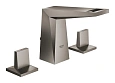 Смеситель для раковины GROHE Allure Brilliant на три отверстия, низкий излив, темный графит матовый 20342AL0 Смеситель для раковины GROHE Allure Brilliant на три отверстия, низкий излив, темный графит матовый 20342AL0