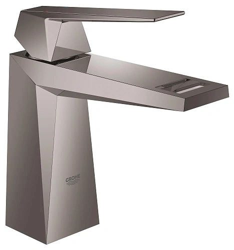 Смеситель для раковины GROHE Allure Brilliant, гладкий корпус, темный графит глянец (23033A00) Смеситель для раковины GROHE Allure Brilliant, гладкий корпус, темный графит глянец (23033A00)