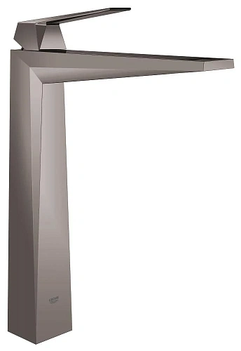Смеситель для раковины GROHE Allure Brilliant, свободностоящий, гладкий корпус, темный графит глянец 23114A00 Смеситель для раковины GROHE Allure Brilliant, свободностоящий, гладкий корпус, темный графит глянец 23114A00