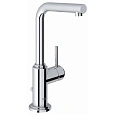 Смеситель для раковины GROHE Atrio 7° с донным клапаном, хром (32129001) Смеситель для раковины GROHE Atrio 7° с донным клапаном, хром (32129001)