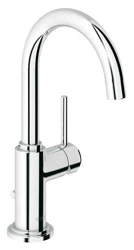 Смеситель для раковины GROHE Atrio C с донным клапаном, хром (32042001) Смеситель для раковины GROHE Atrio C с донным клапаном, хром (32042001)