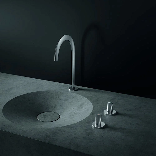 Смеситель для раковины GROHE Atrio Icon 3D на 3 отверстия, нержавеющая сталь (20609SD0) Смеситель для раковины GROHE Atrio Icon 3D на 3 отверстия, нержавеющая сталь (20609SD0)