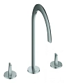 Смеситель для раковины GROHE Atrio Icon 3D на 3 отверстия, нержавеющая сталь (20609SD0) Смеситель для раковины GROHE Atrio Icon 3D на 3 отверстия, нержавеющая сталь (20609SD0)