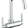 Смеситель для раковины GROHE Atrio Jota с донным клапаном, хром (21022000) Смеситель для раковины GROHE Atrio Jota с донным клапаном, хром (21022000)