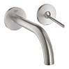 Смеситель для раковины GROHE Atrio New Joy , настенный монтаж, суперсталь (19287DC3) на 2 отверстия