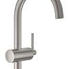 Смеситель для раковины GROHE Atrio New на 1 отверстие, суперсталь (32042DC3) Смеситель для раковины GROHE Atrio New на 1 отверстие, суперсталь (32042DC3)