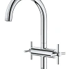 Смеситель для раковины GROHE Atrio New на 1 отверстие, хром (21019003) Смеситель для раковины GROHE Atrio New на 1 отверстие, хром (21019003)