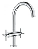 Смеситель для раковины GROHE Atrio New на 1 отверстие, хром (21019003) Смеситель для раковины GROHE Atrio New на 1 отверстие, хром (21019003)