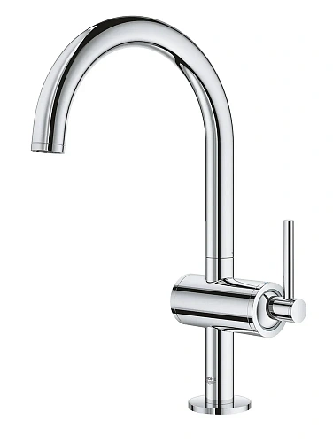 Смеситель для раковины GROHE Atrio New на 1 отверстие, хром (32042003) Смеситель для раковины GROHE Atrio New на 1 отверстие, хром (32042003)