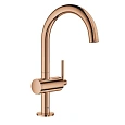 Смеситель для раковины GROHE Atrio New однорычажный на 1 отверстие, размер L, теплый закат глянец (3 32042DA3 Смеситель для раковины GROHE Atrio New однорычажный на 1 отверстие, размер L, теплый закат глянец (3 32042DA3