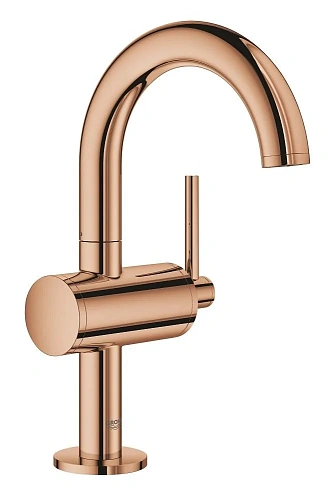 Смеситель для раковины GROHE Atrio New однорычажный на 1 отверстие, размер M, теплый закат глянец (3 32043DA3 Смеситель для раковины GROHE Atrio New однорычажный на 1 отверстие, размер M, теплый закат глянец (3 32043DA3